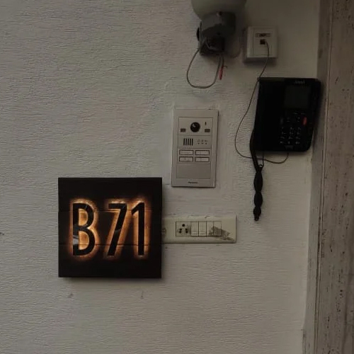 Golden Stainless Steel Letters