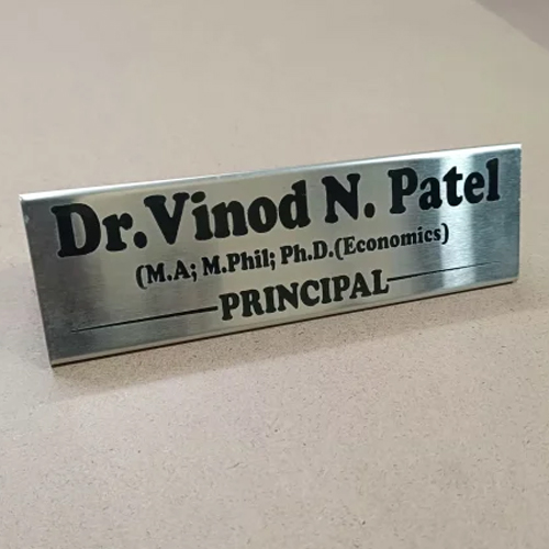 Desk Name Plate For Office