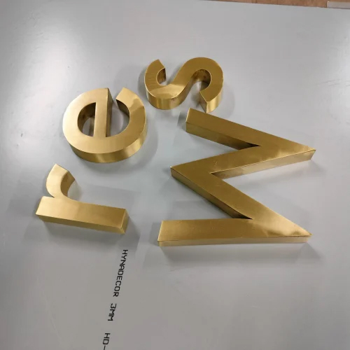 Brass Alphabet Letters