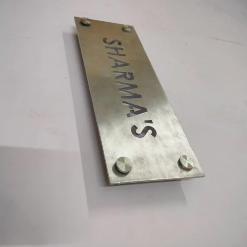 Steel Name Plate