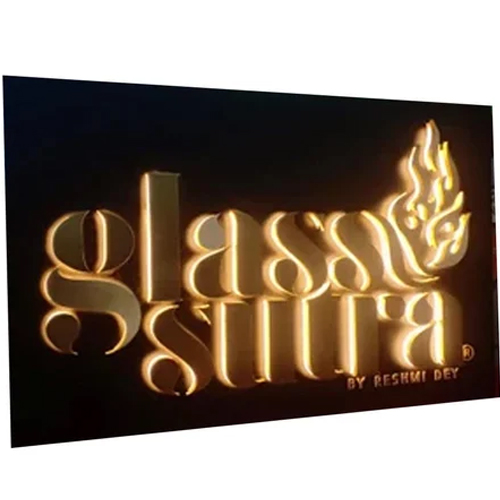 3d Brass Letter Sign Board