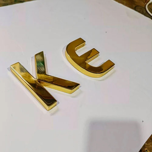 Solid Brass Alphabet, Letter