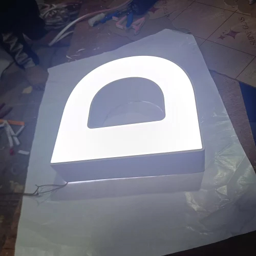 Aluminium Trimcap Letters