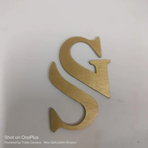Brass Alphabet Letters