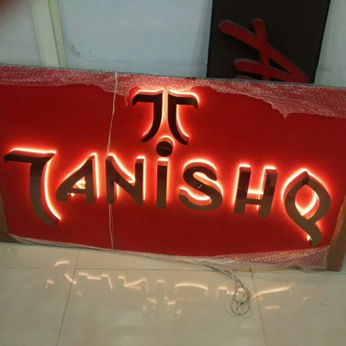 Stainless Steel LED Brand Promotion Sign Board