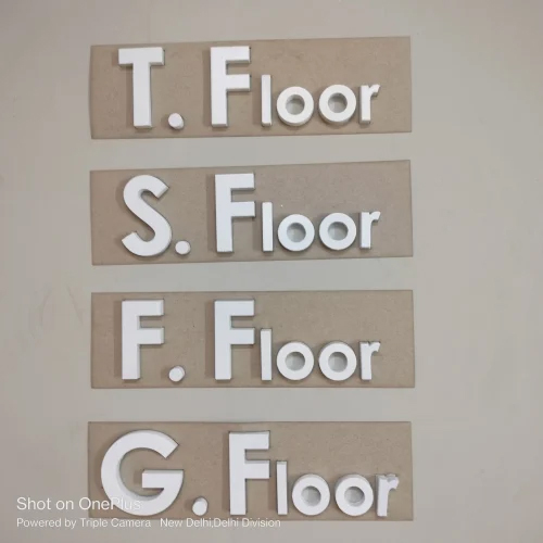 Aluminum Solid Letters